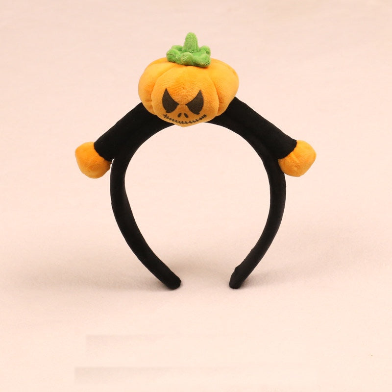 Halloween party headband — Pumpkin with arms