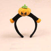 [variant] Halloween party headband — Pumpkin with arms