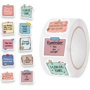 [gallery] Affirmation sticker roll with sample designs