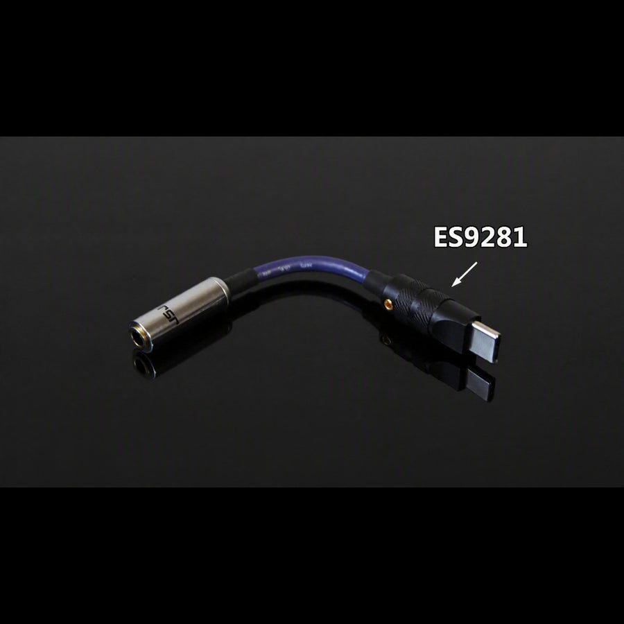 [gallery] ES9281 DAC chip housed in the USB-C connector
