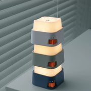 [gallery] WB-7 mini keyboard lamp — lifestyle desk glow