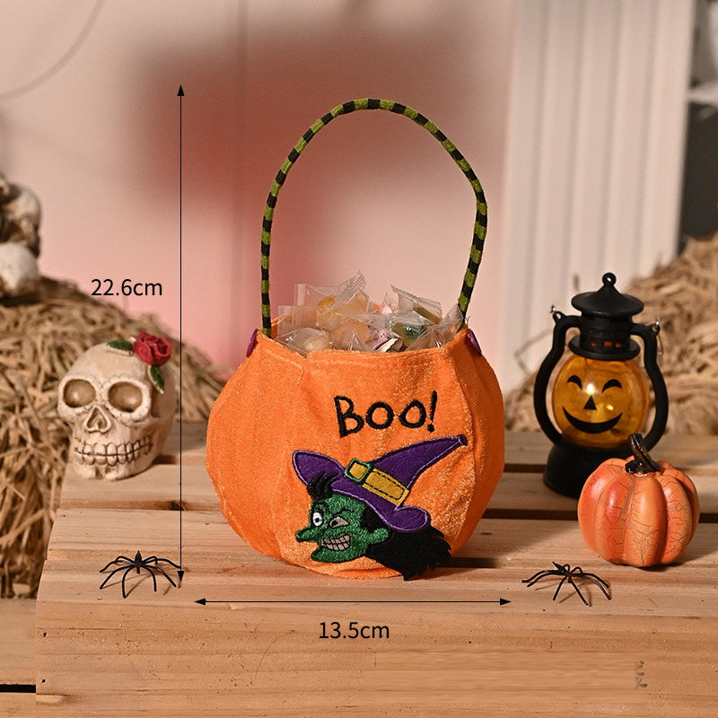 Halloween Plush Candy Bag — Witch bag