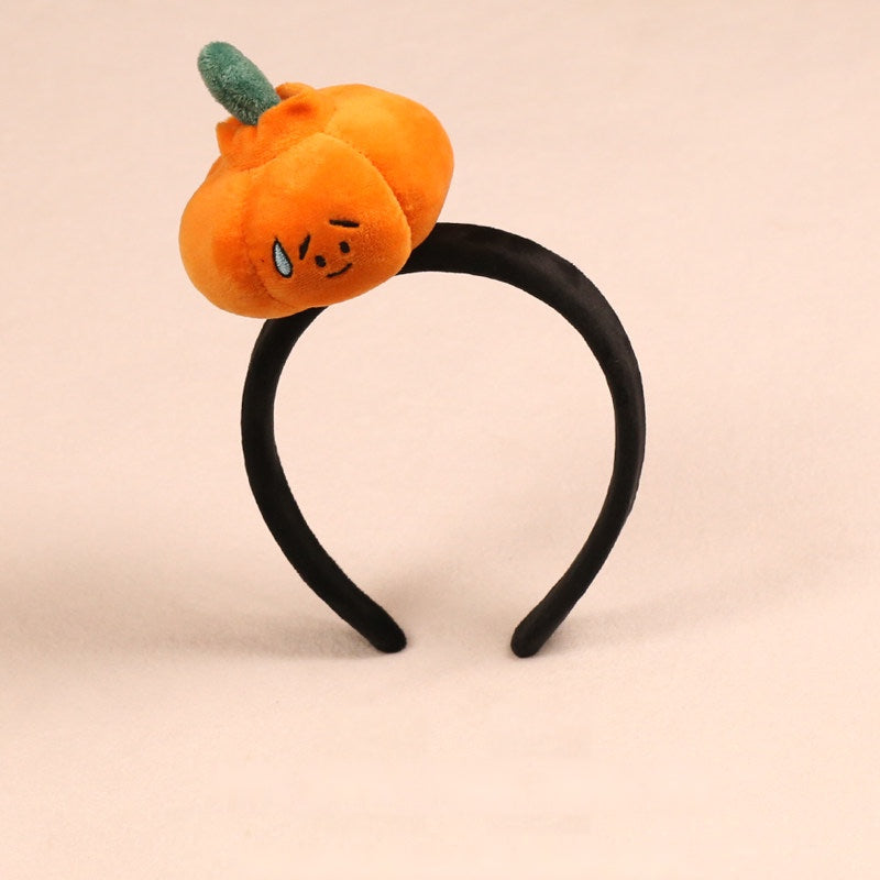 Halloween party headband — Expressive pumpkin
