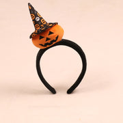 [variant] Halloween party headband — Soft band A · black witch hat
