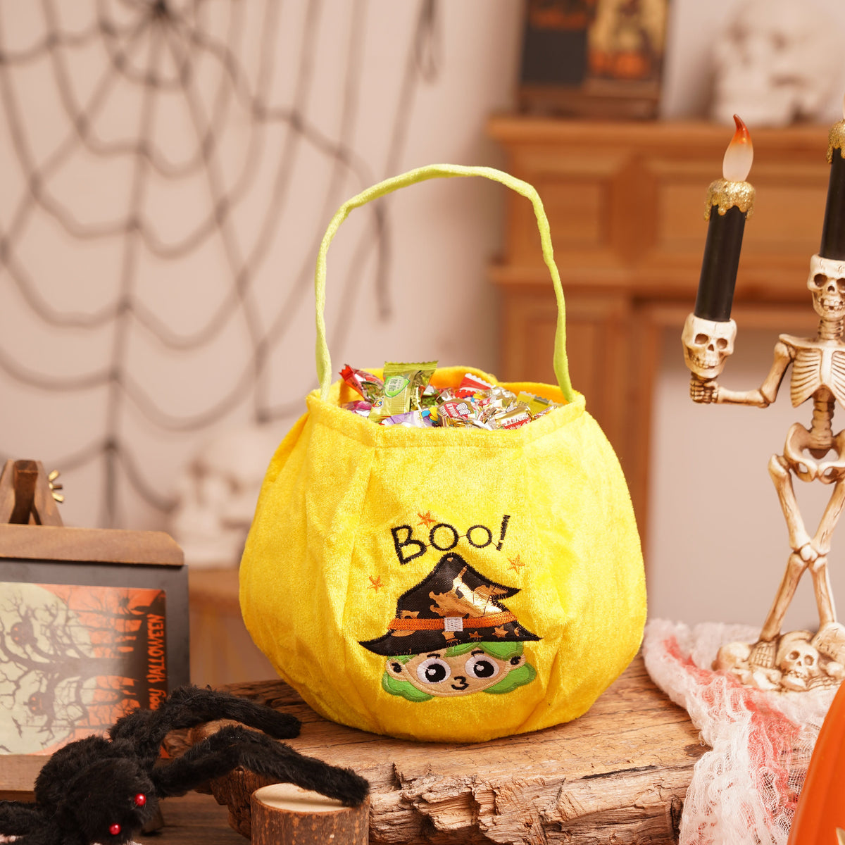Halloween Plush Candy Bag — BOO bag