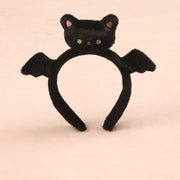 [variant] Halloween party headband — Bat wings · black
