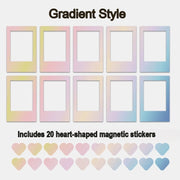 [variant] ELFINBOOK Gradient style — 10 frames pack with heart magnets