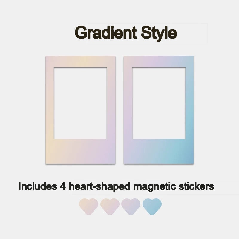 ELFINBOOK Gradient style — 2 frames pack with heart magnets