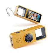 [variant] G22 keychain thumb camera — Yellow
